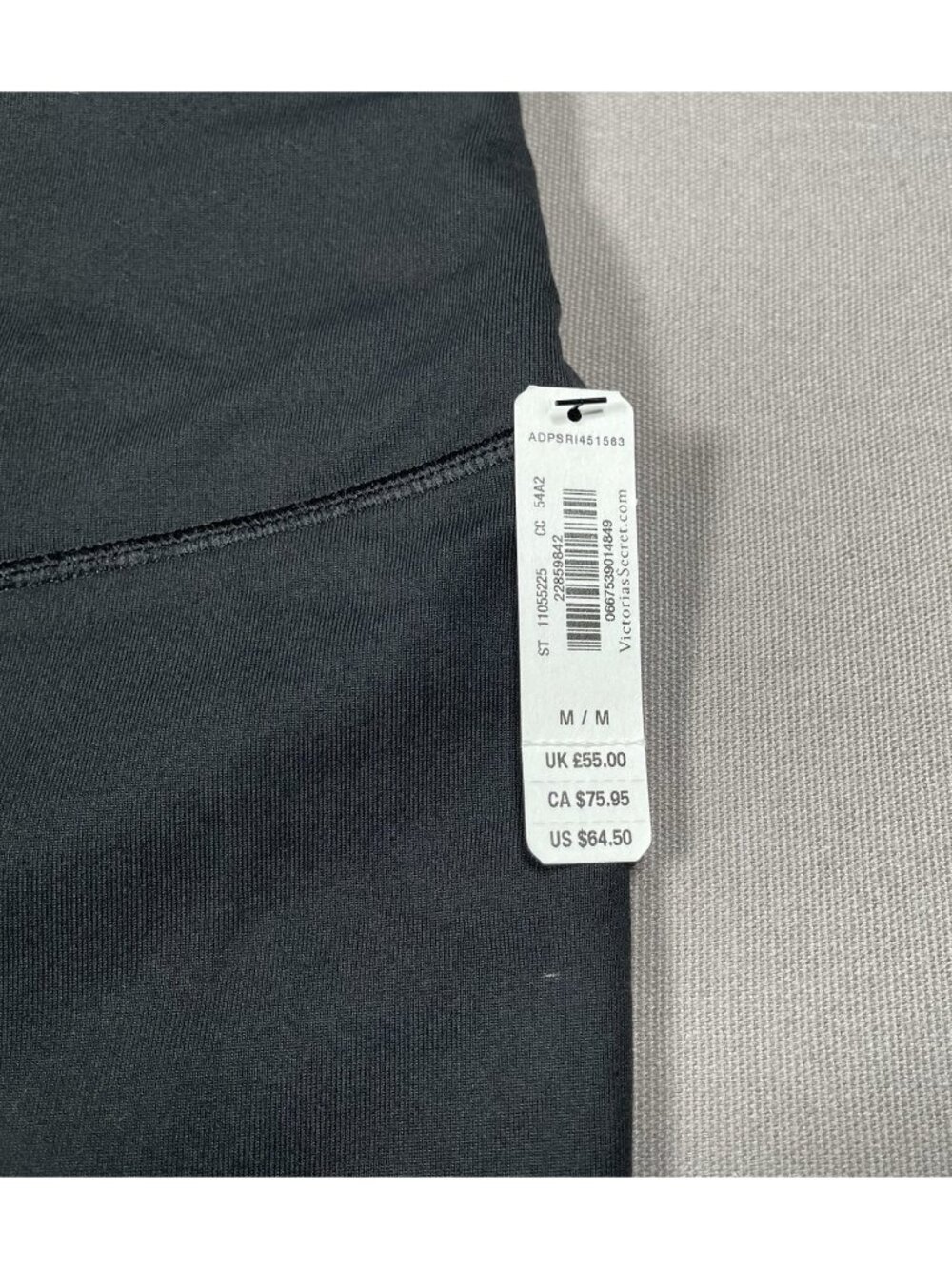 NWT Victoria Sport Knockout Black Tight Leggings 28" - Women Size Medium - Picture 9 of 15